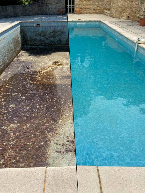 Nettoyage et entretien d&rsquo;une piscine + mise en service